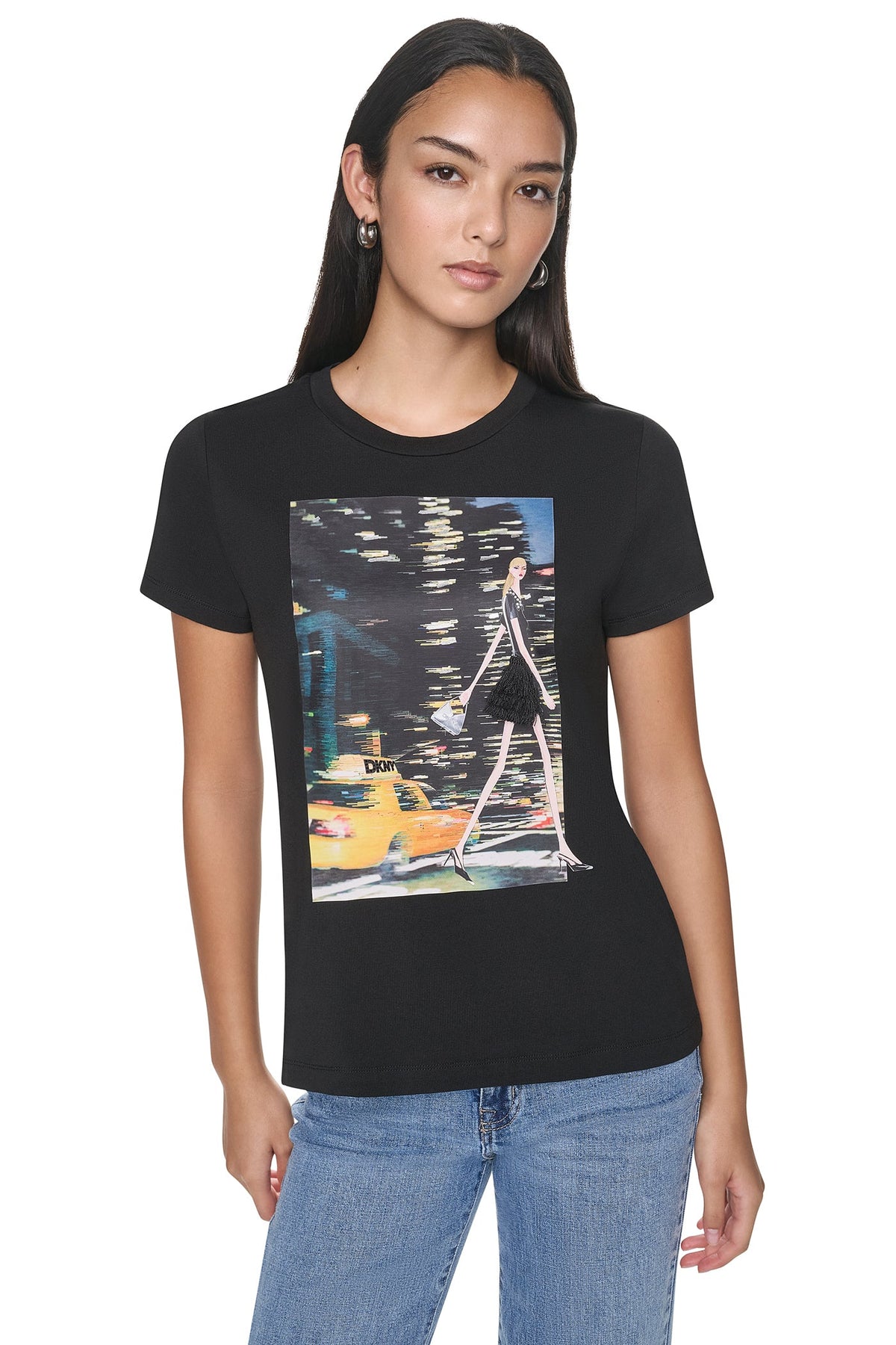 NYC NIGHTS GRAPHIC TEE
