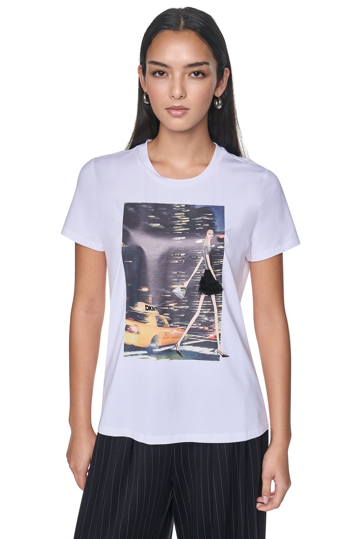 NYC NIGHTS GRAPHIC TEE