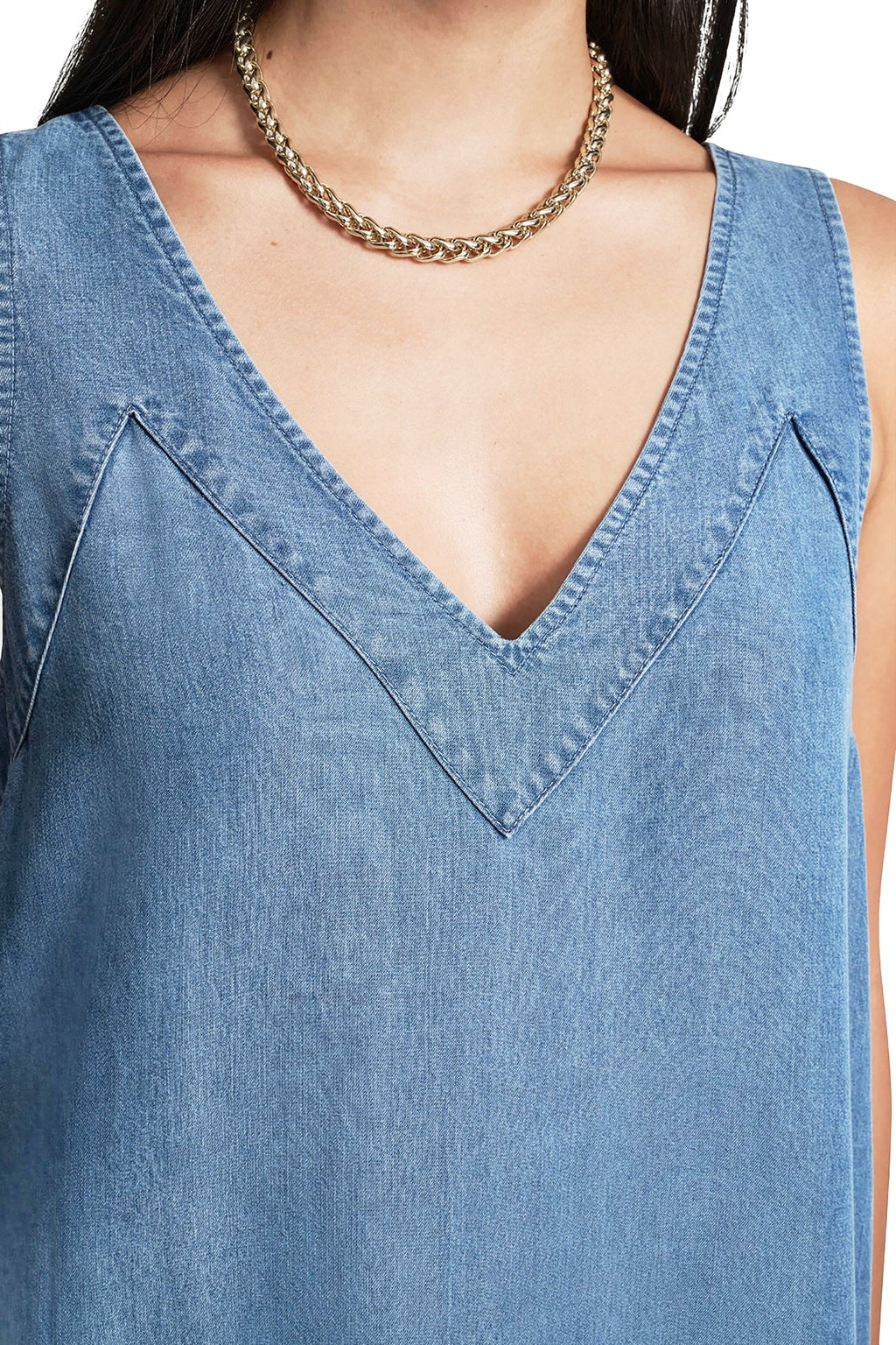 TENCEL MIDI SWING DRESS