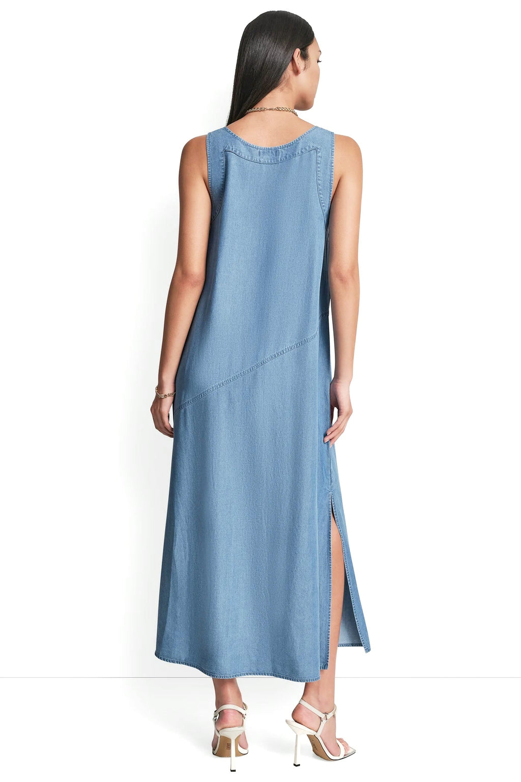 TENCEL MIDI SWING DRESS