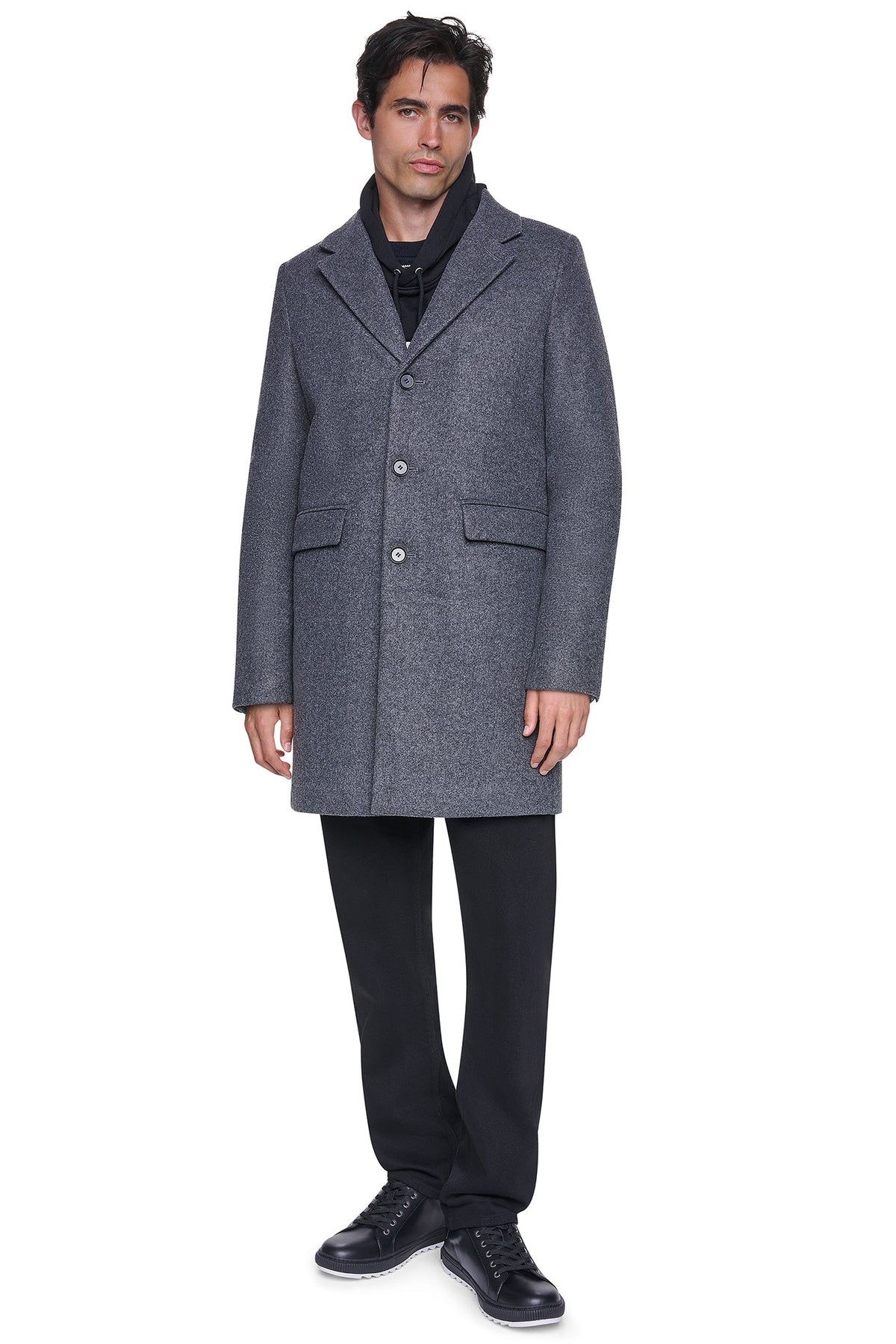 FAUX WOOL COAT