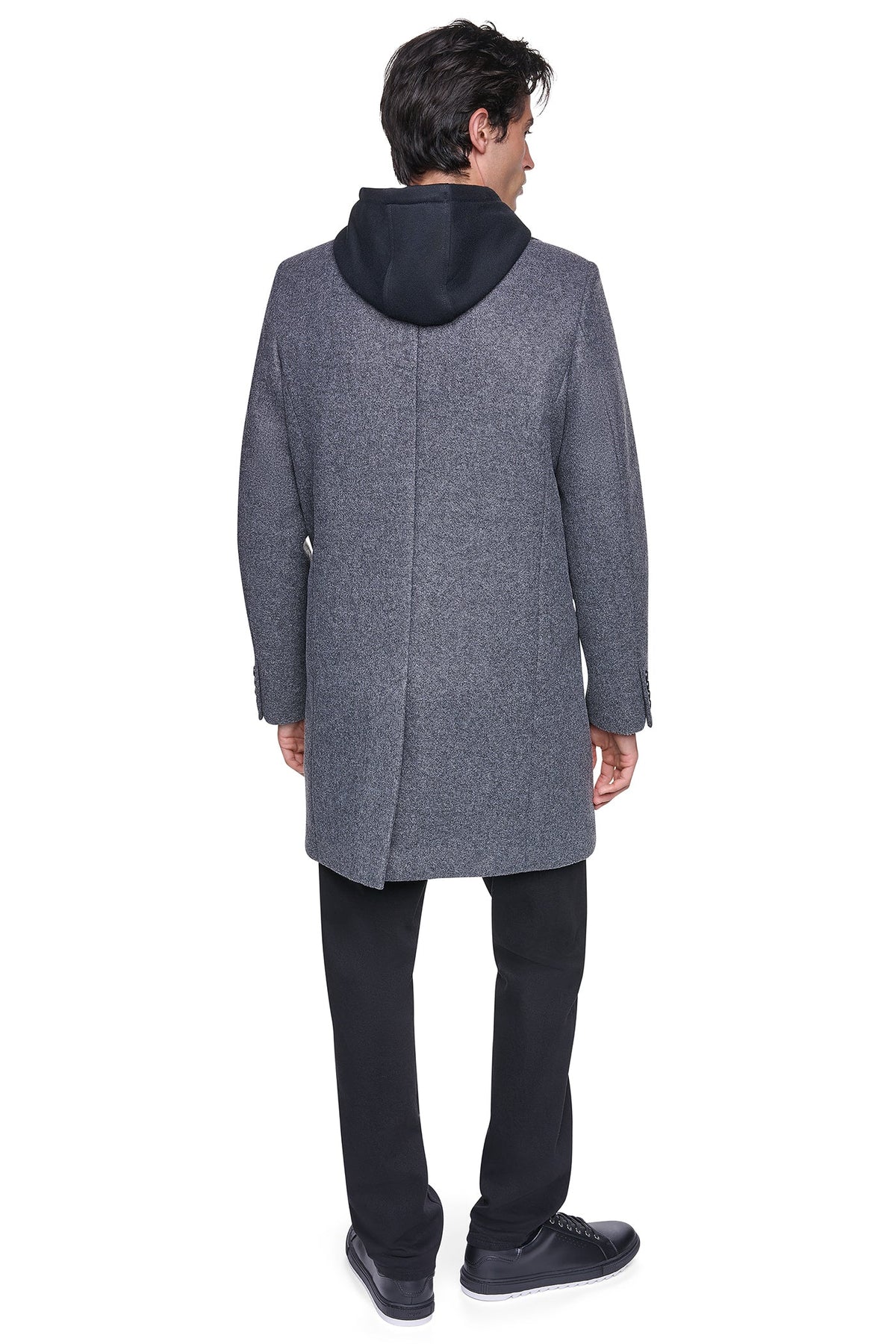 FAUX WOOL COAT