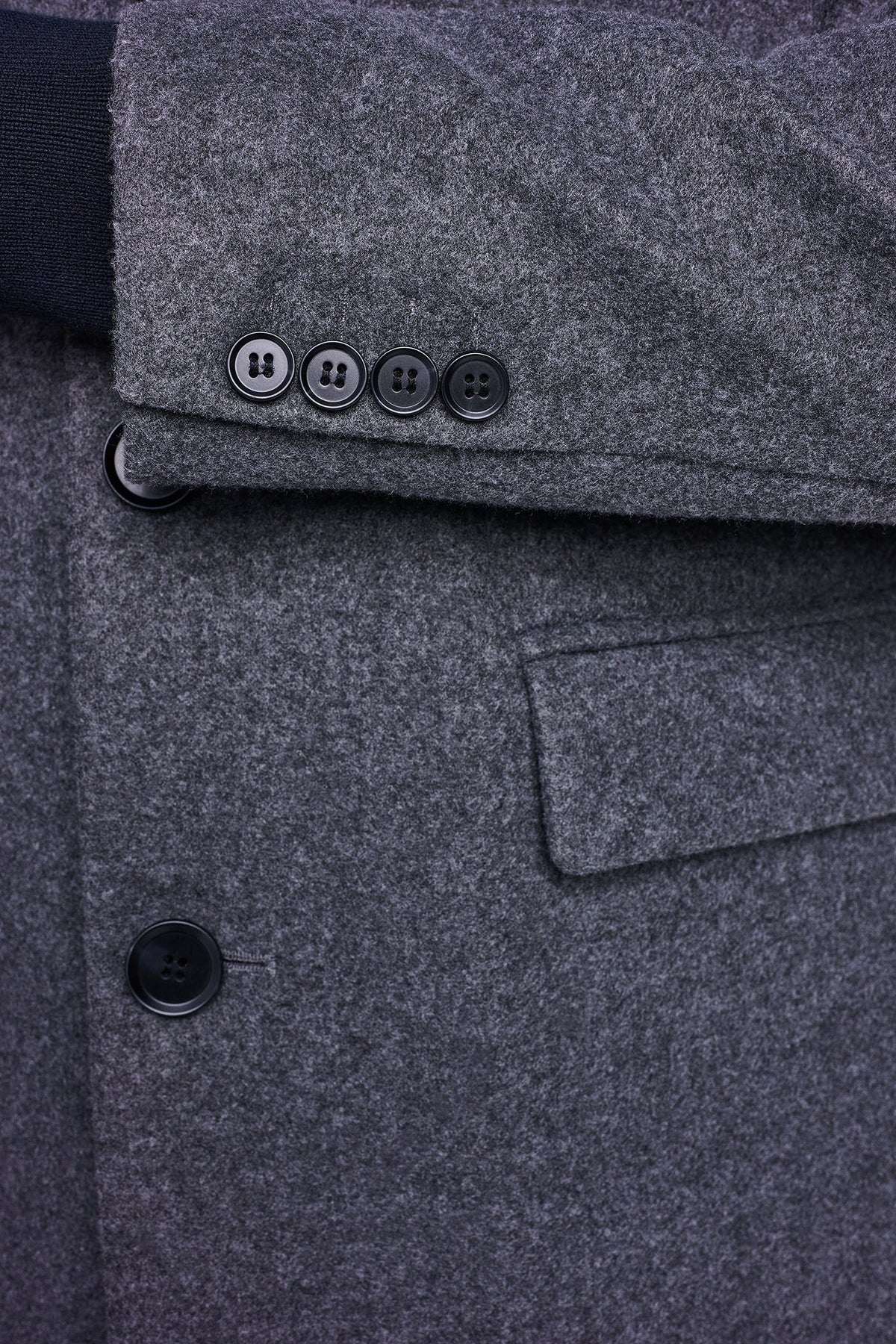 FAUX WOOL COAT