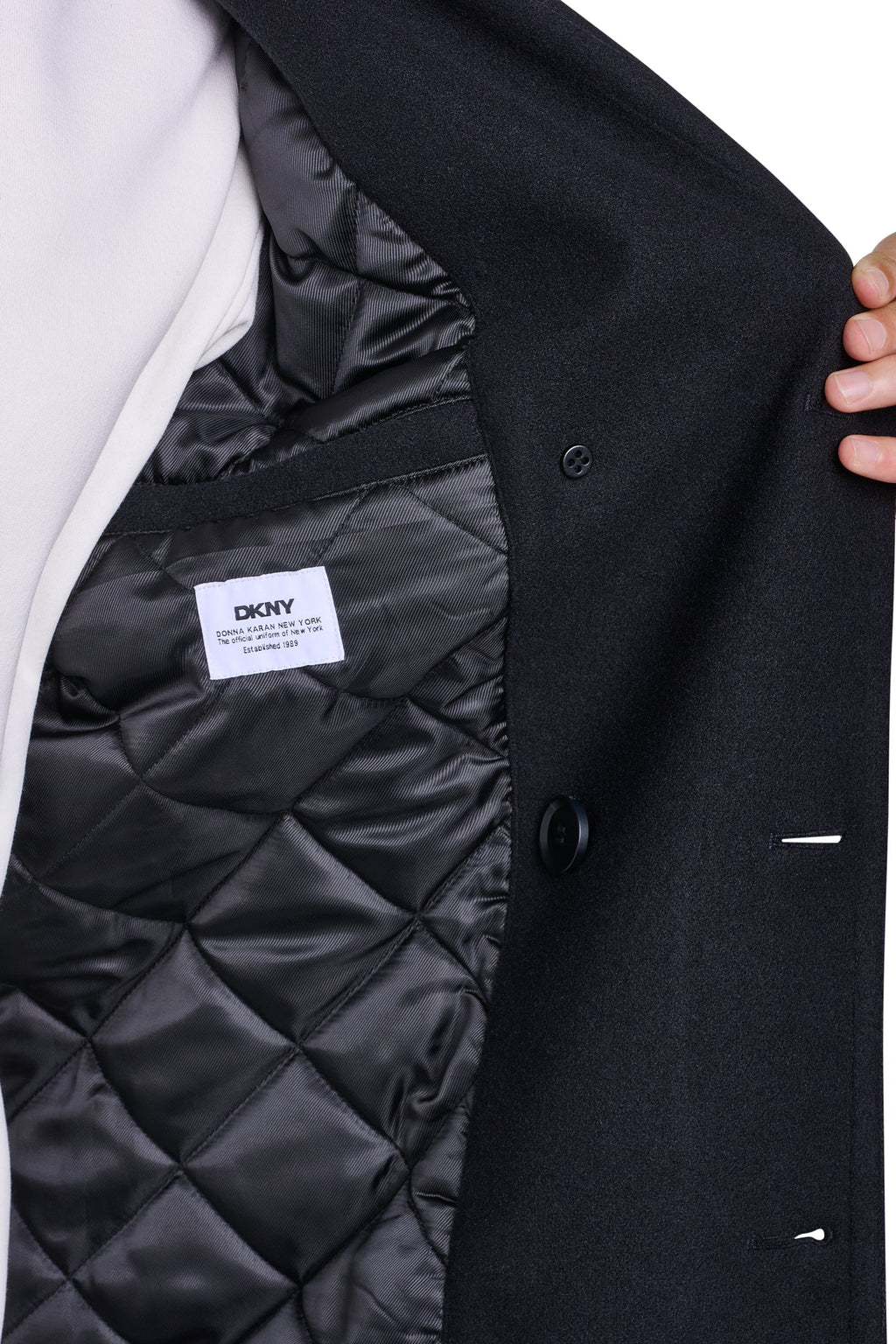 FAUX WOOL PEACOAT