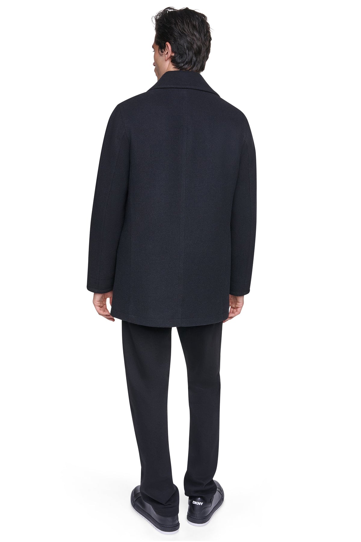 FAUX WOOL PEACOAT