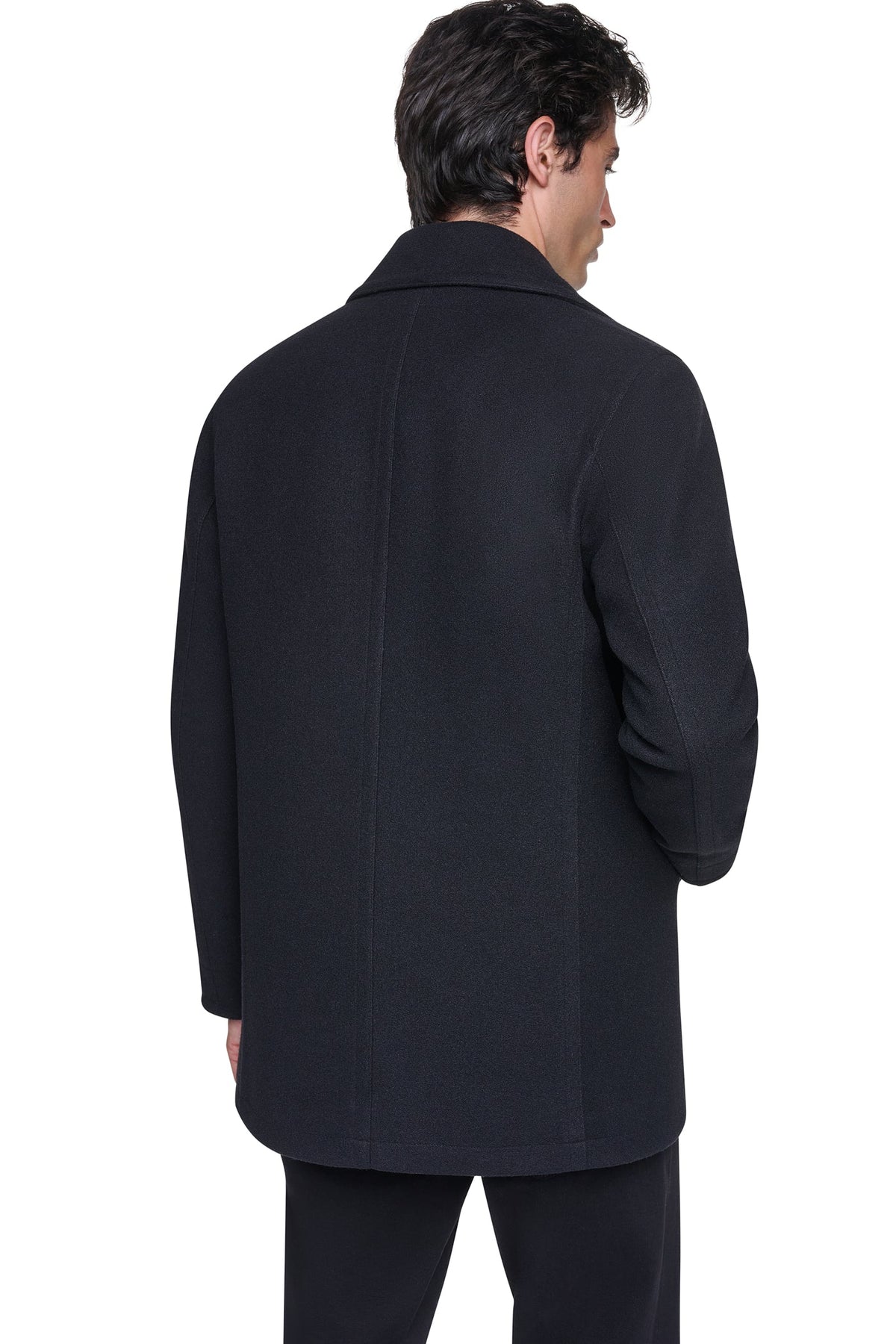 FAUX WOOL PEACOAT