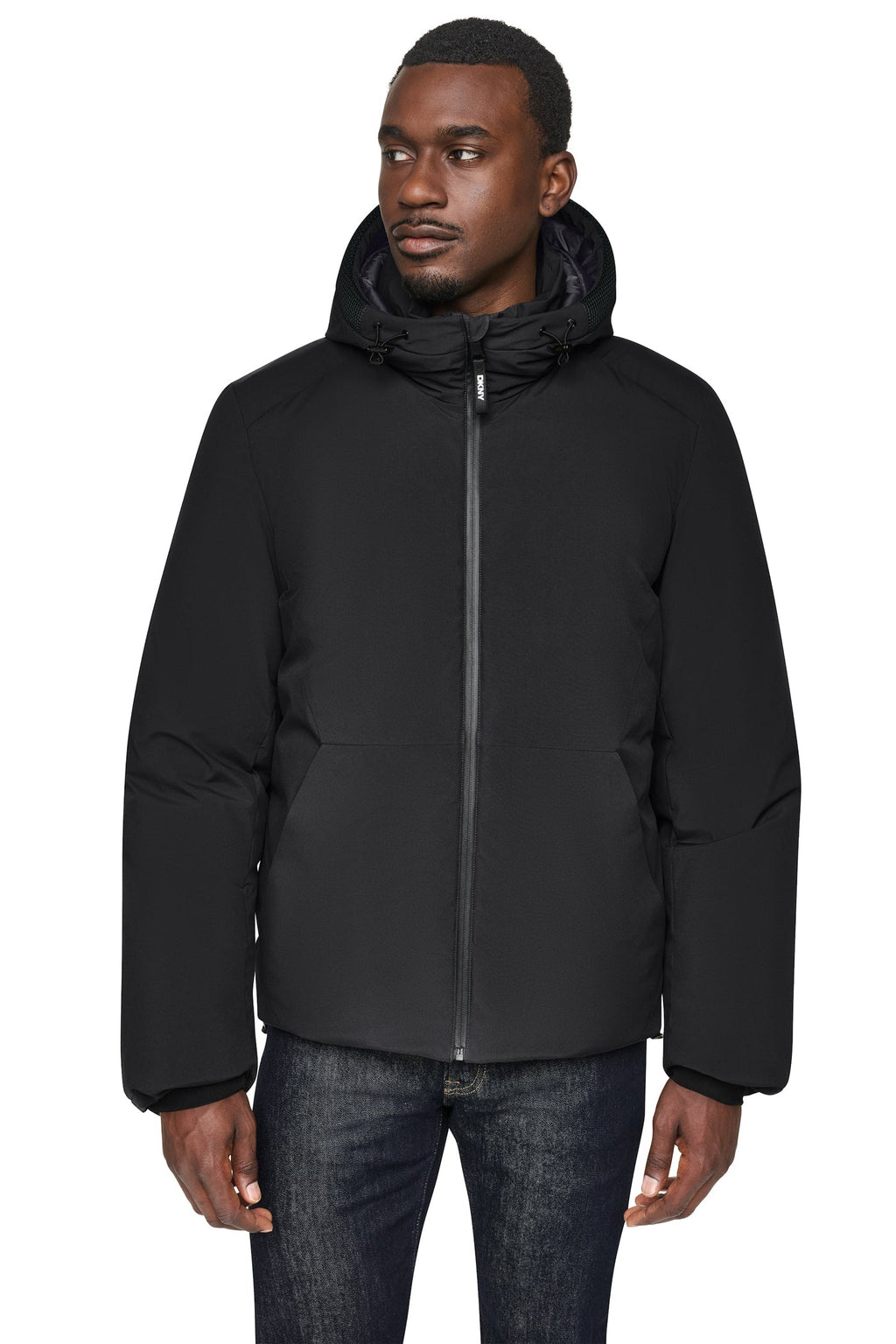 HOODED PUFFER JACKET