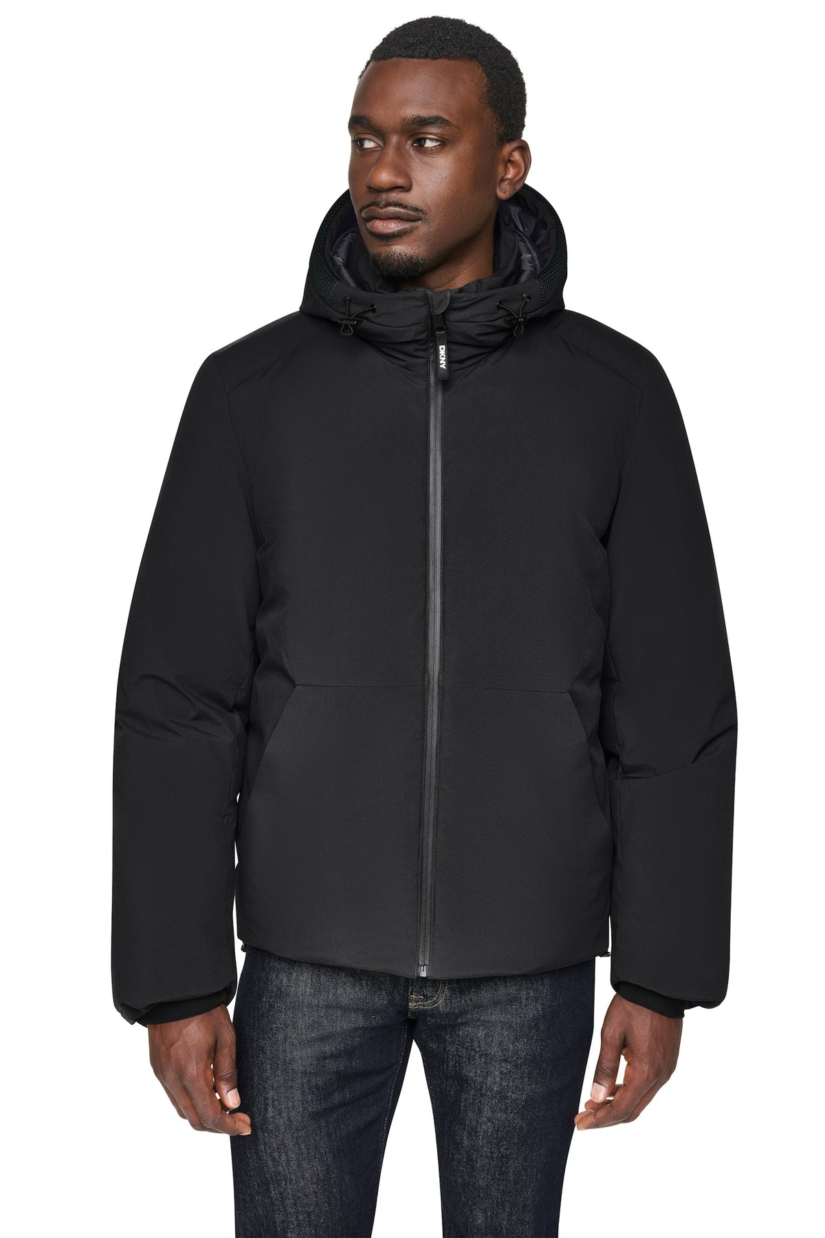 HOODED PUFFER JACKET