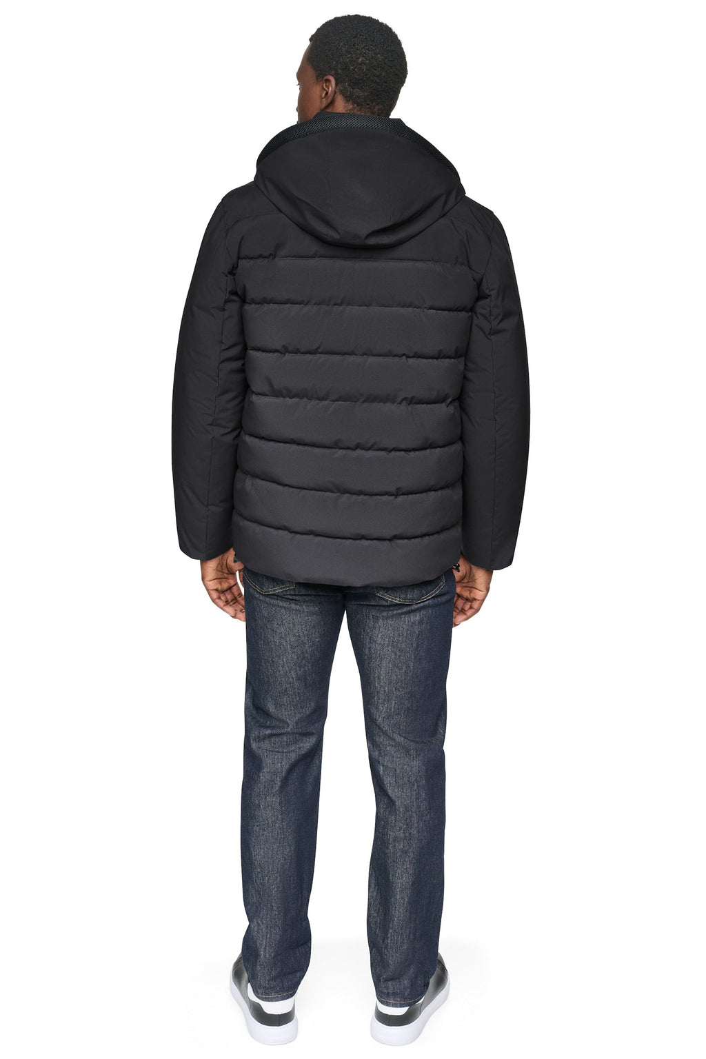 HOODED PUFFER JACKET
