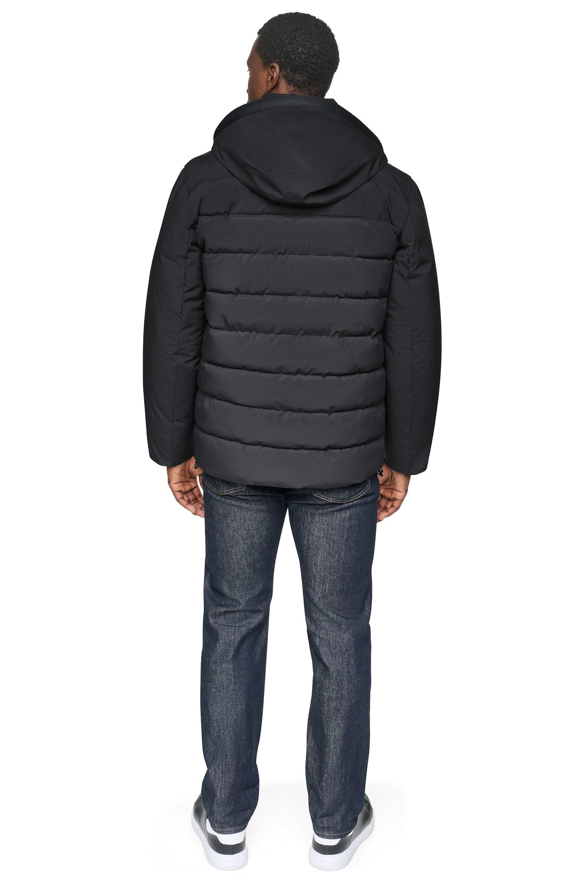 HOODED PUFFER JACKET