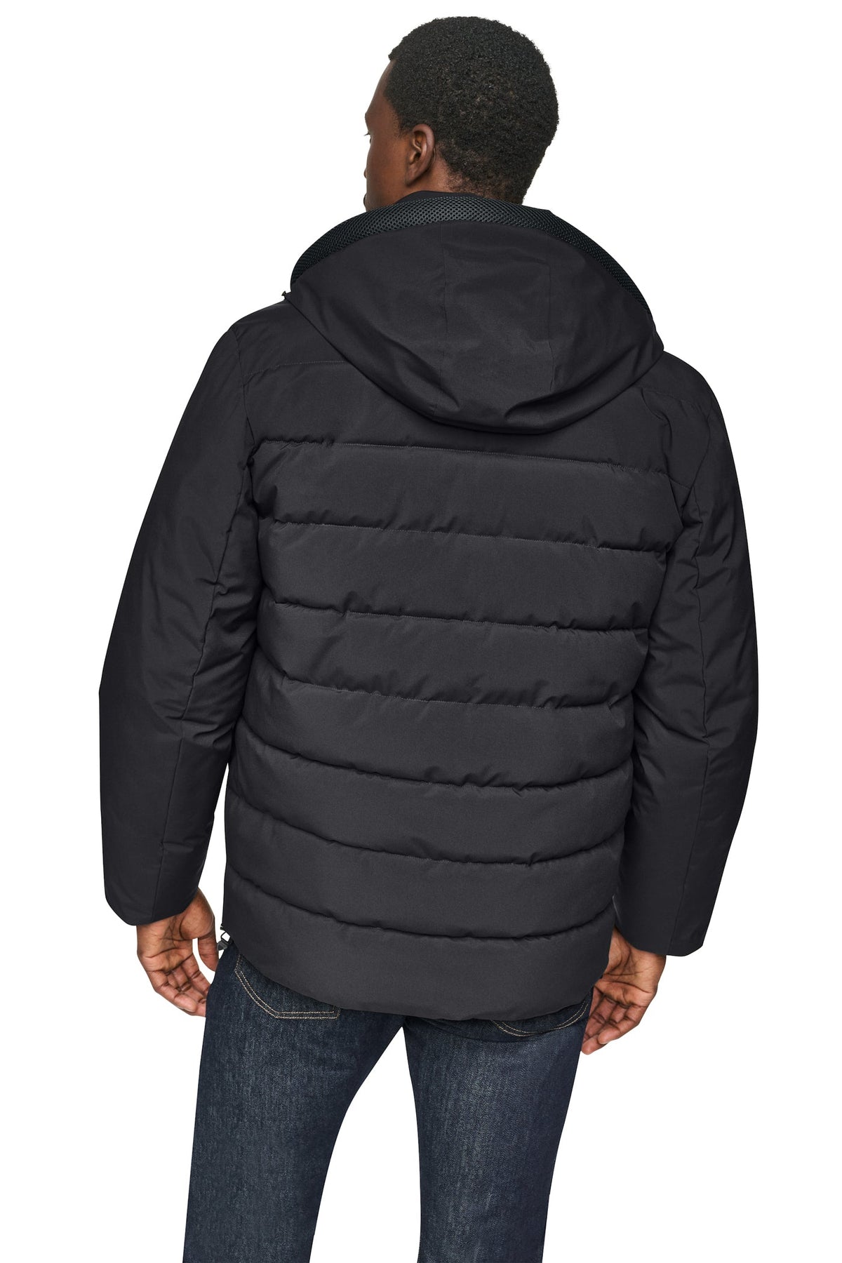 HOODED PUFFER JACKET