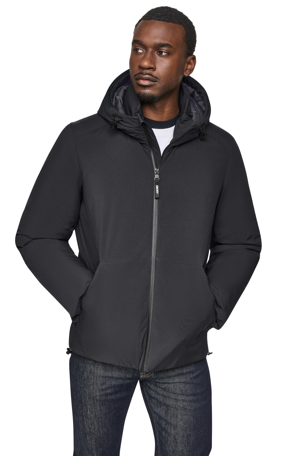 HOODED PUFFER JACKET