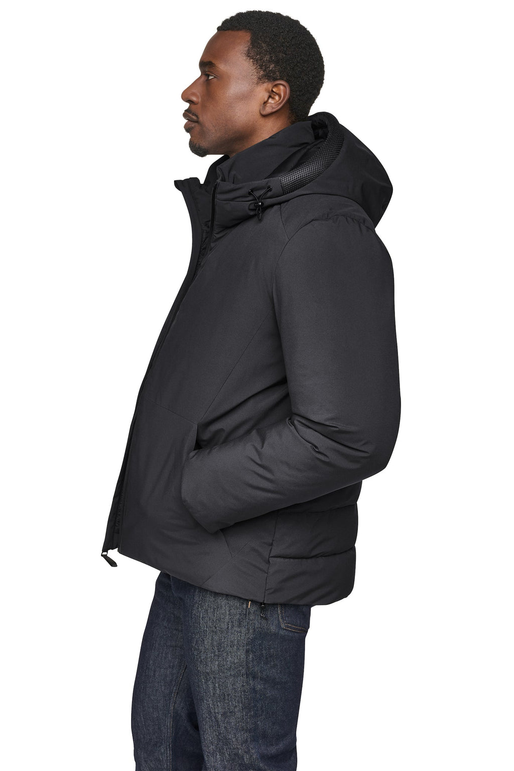 HOODED PUFFER JACKET