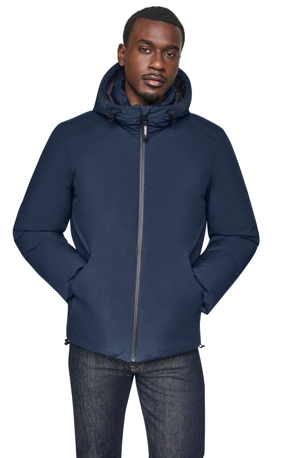 HOODED PUFFER JACKET