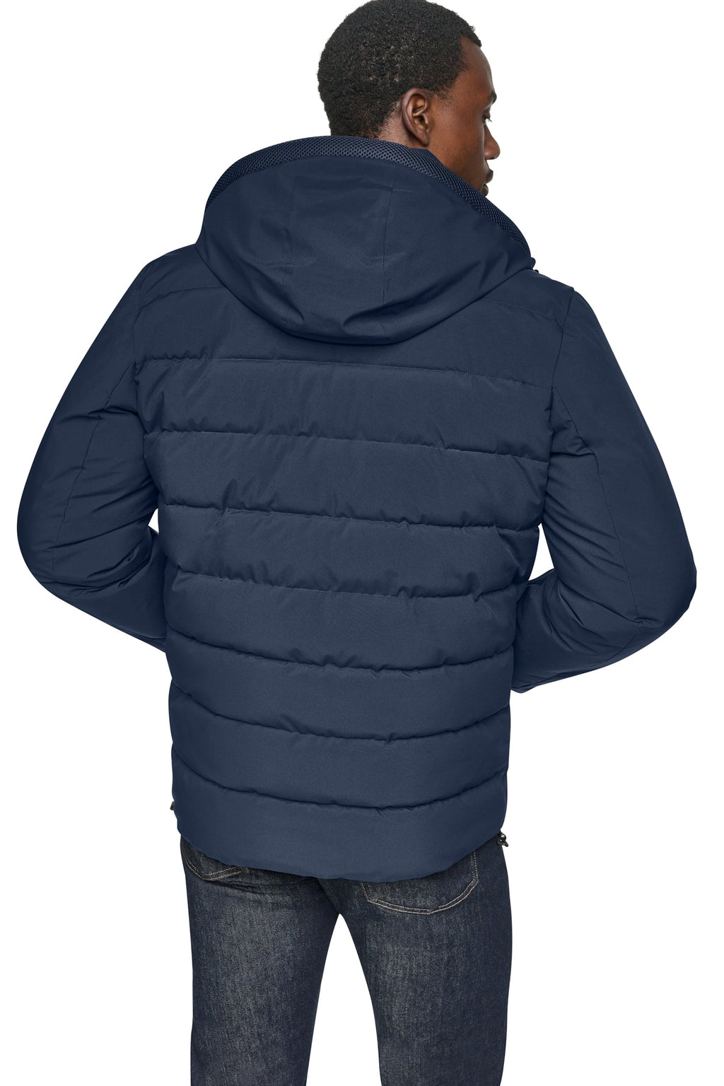 HOODED PUFFER JACKET