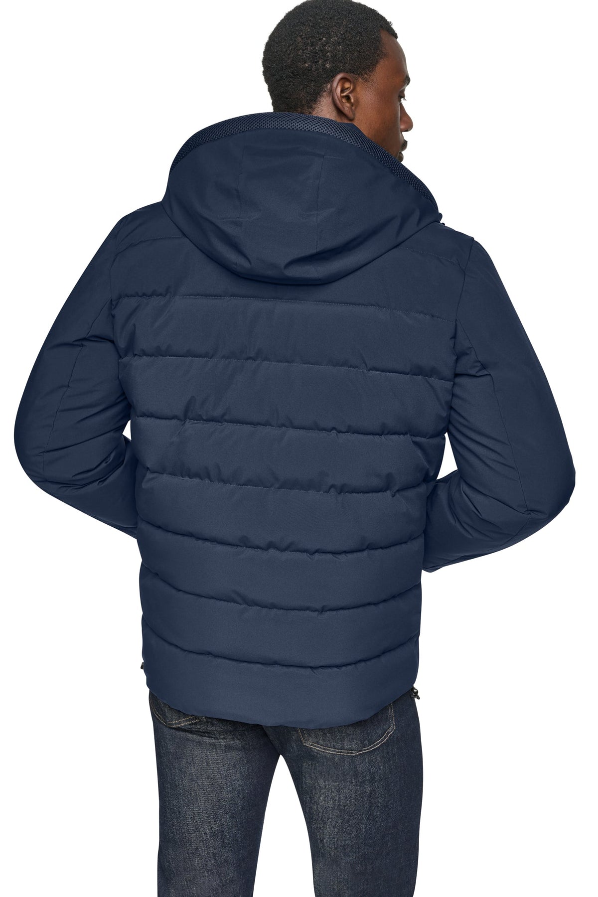 HOODED PUFFER JACKET