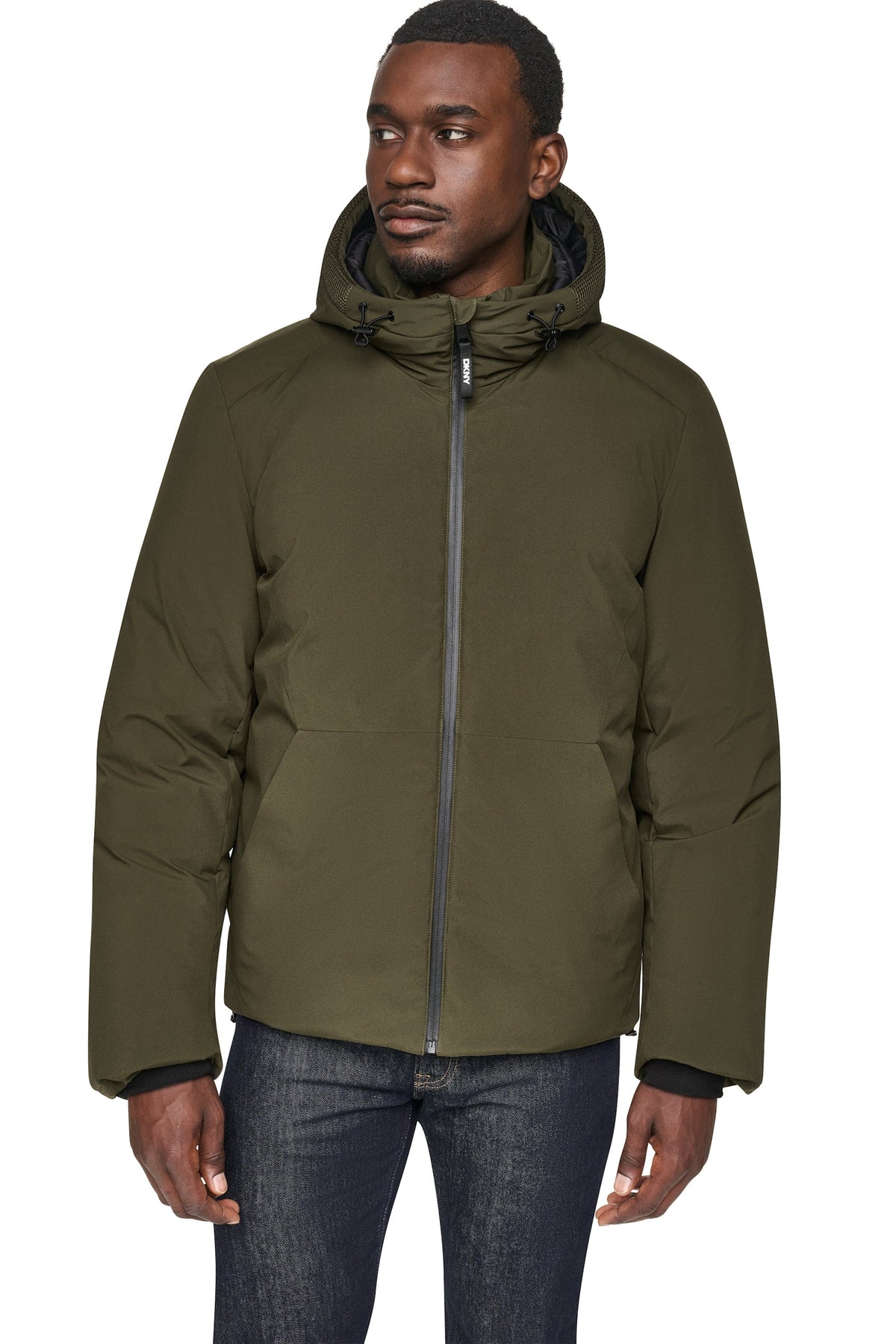 HOODED PUFFER JACKET
