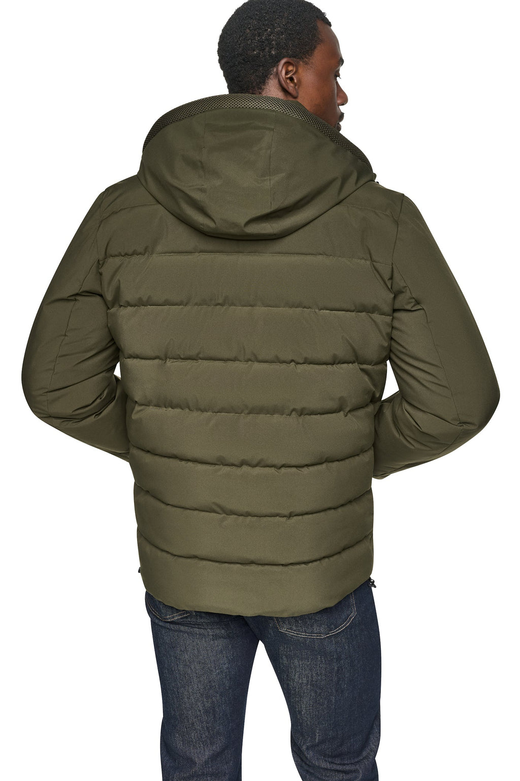 HOODED PUFFER JACKET