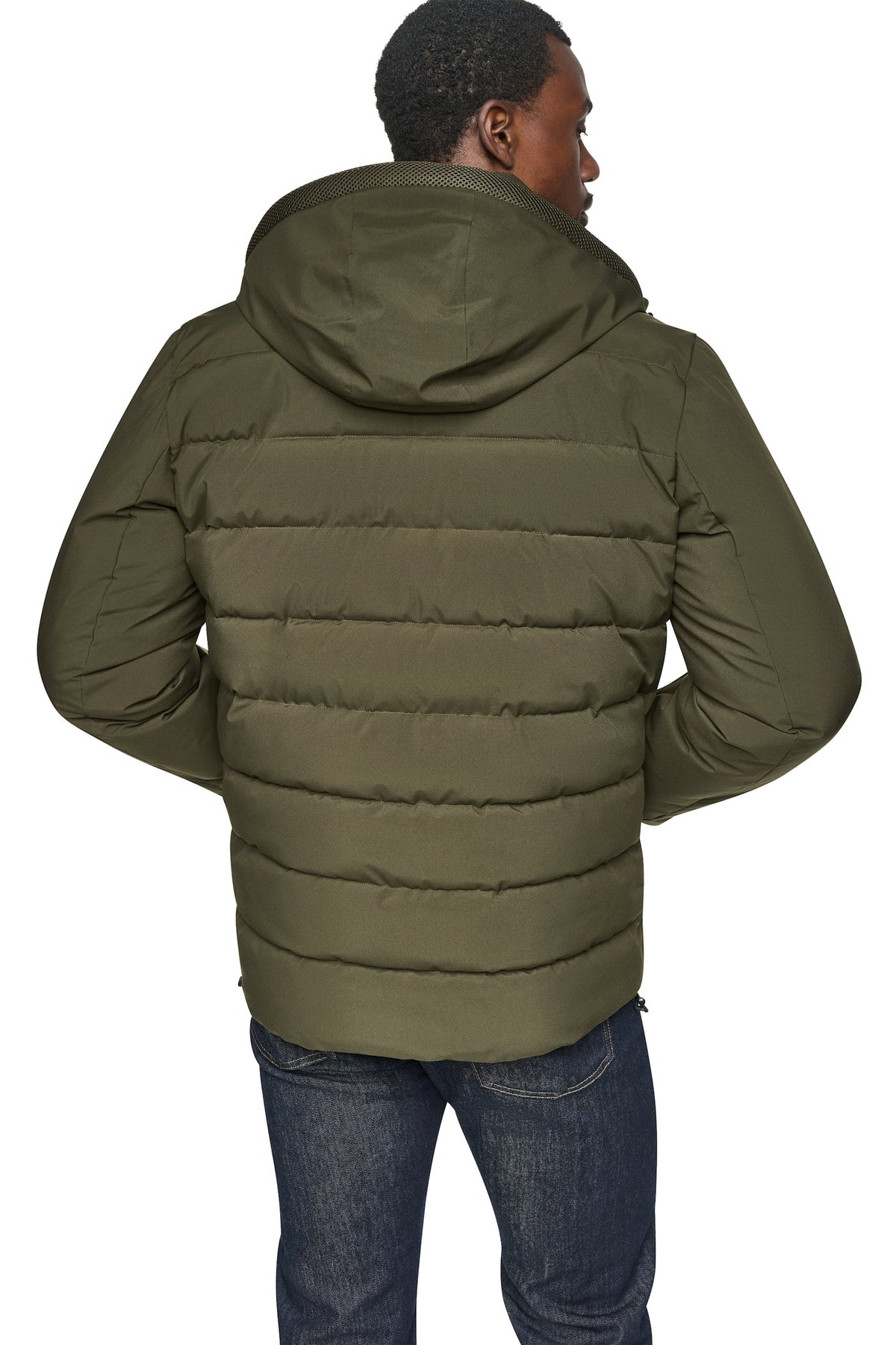 HOODED PUFFER JACKET