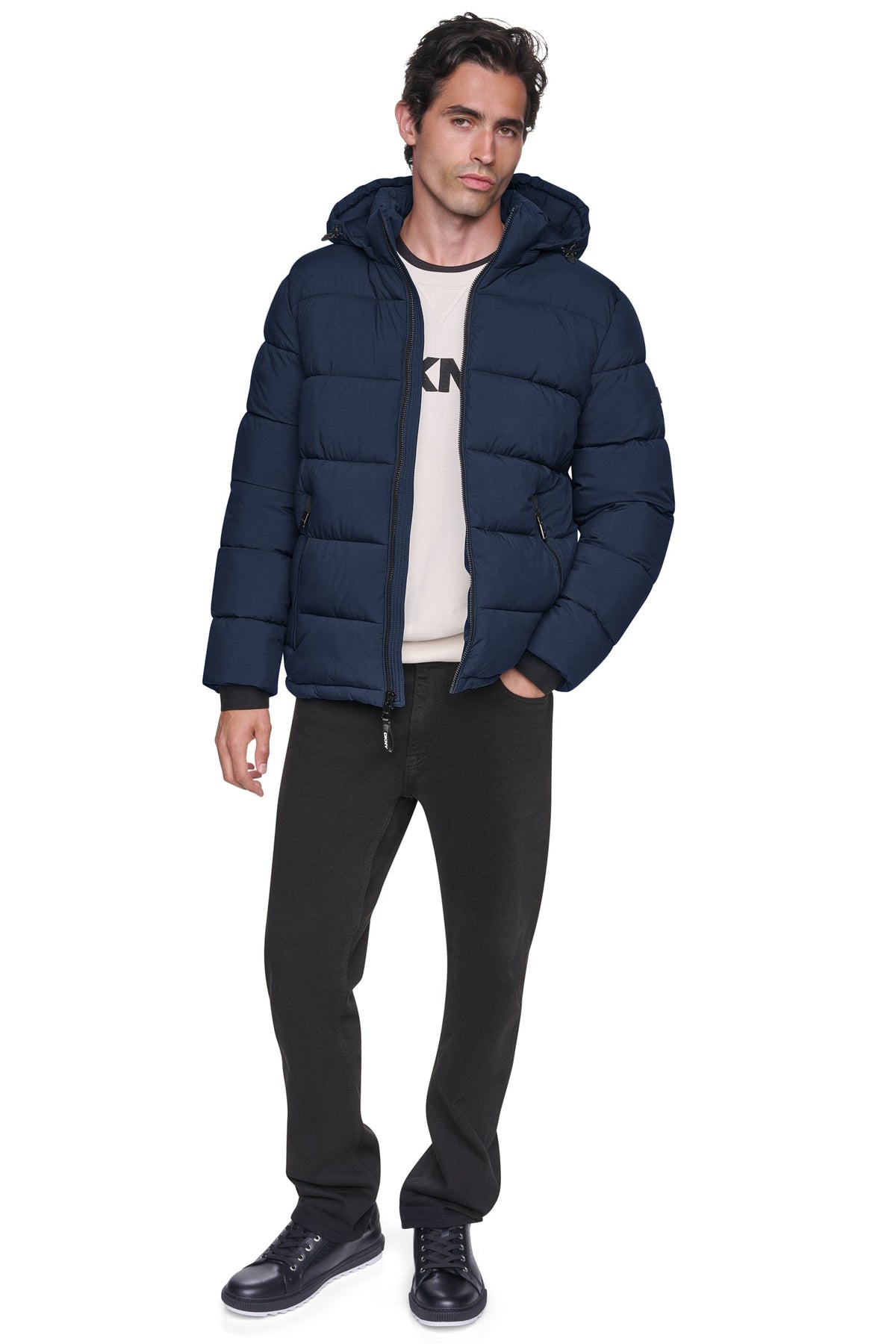 HEAVY WEIGHT HOODED PUFFER