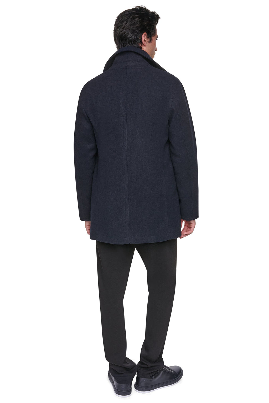 FAUX WOOL PEACOAT