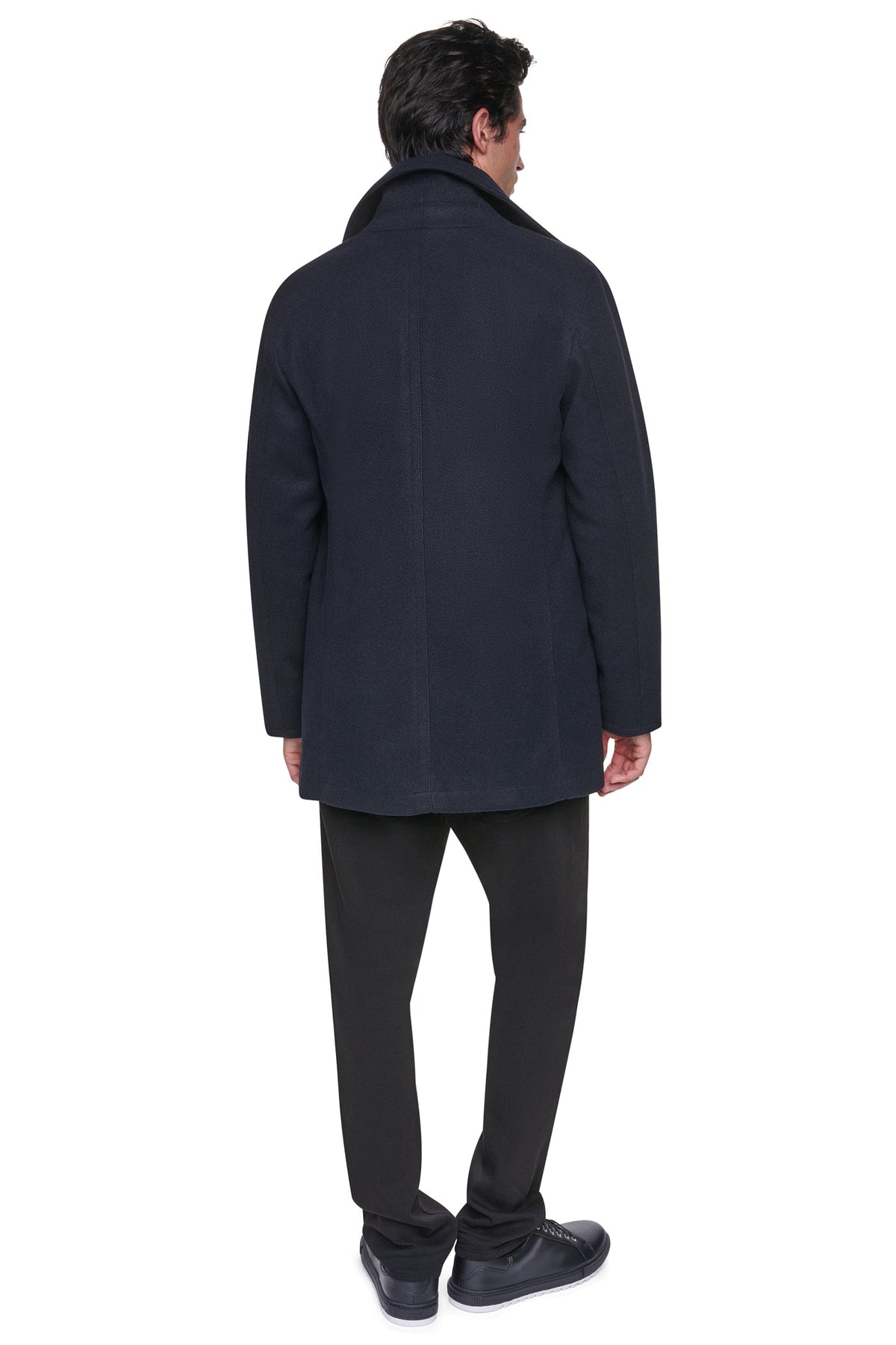FAUX WOOL PEACOAT