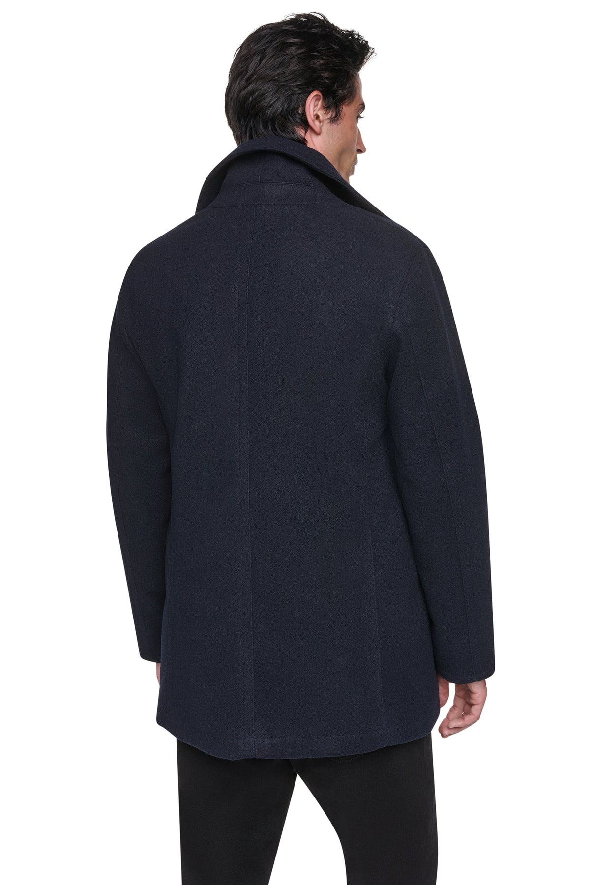 FAUX WOOL PEACOAT
