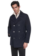 FAUX WOOL PEACOAT