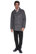 FAUX WOOL PEACOAT