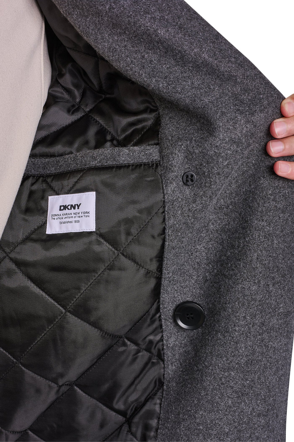 FAUX WOOL PEACOAT