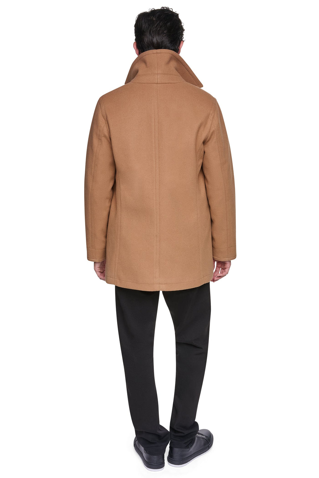 FAUX WOOL PEACOAT