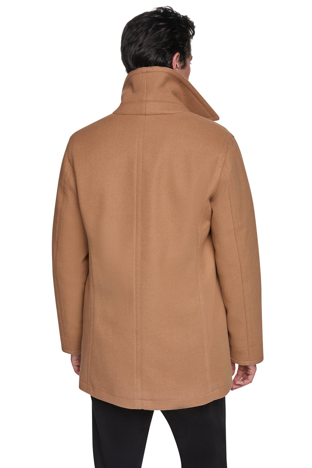 FAUX WOOL PEACOAT