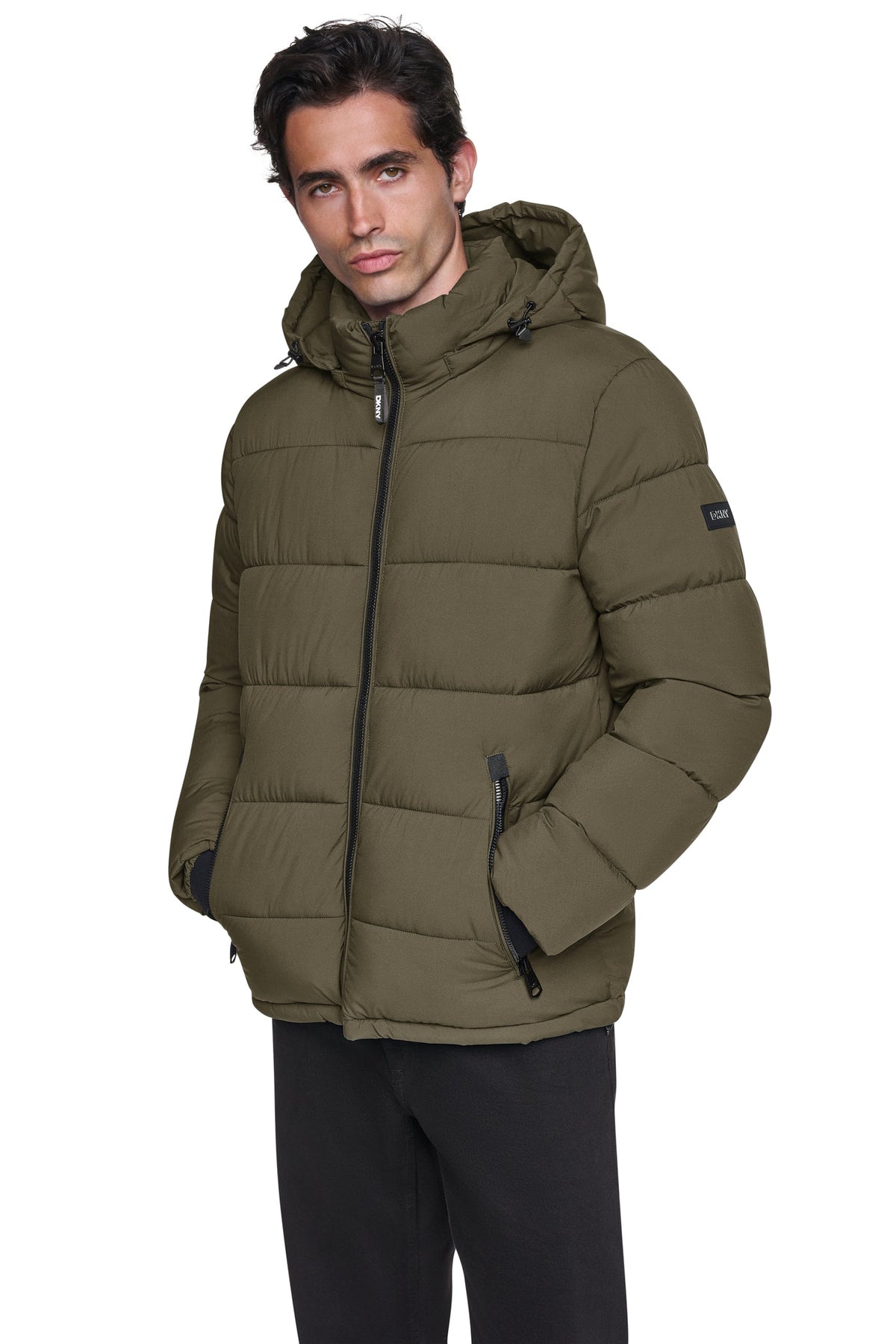 HEAVY WEIGHT HOODED PUFFER