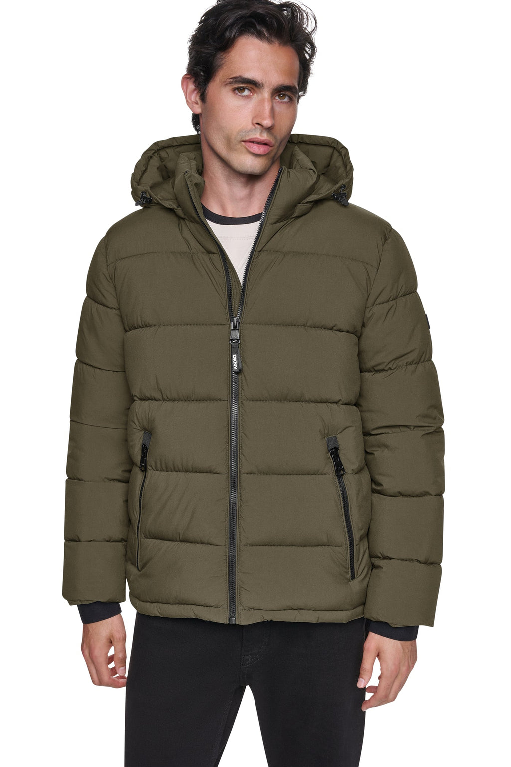 HEAVY WEIGHT HOODED PUFFER