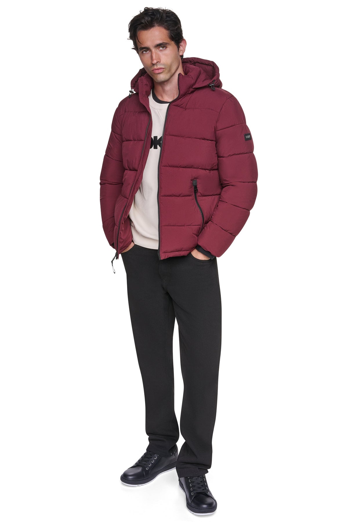 HEAVY WEIGHT HOODED PUFFER