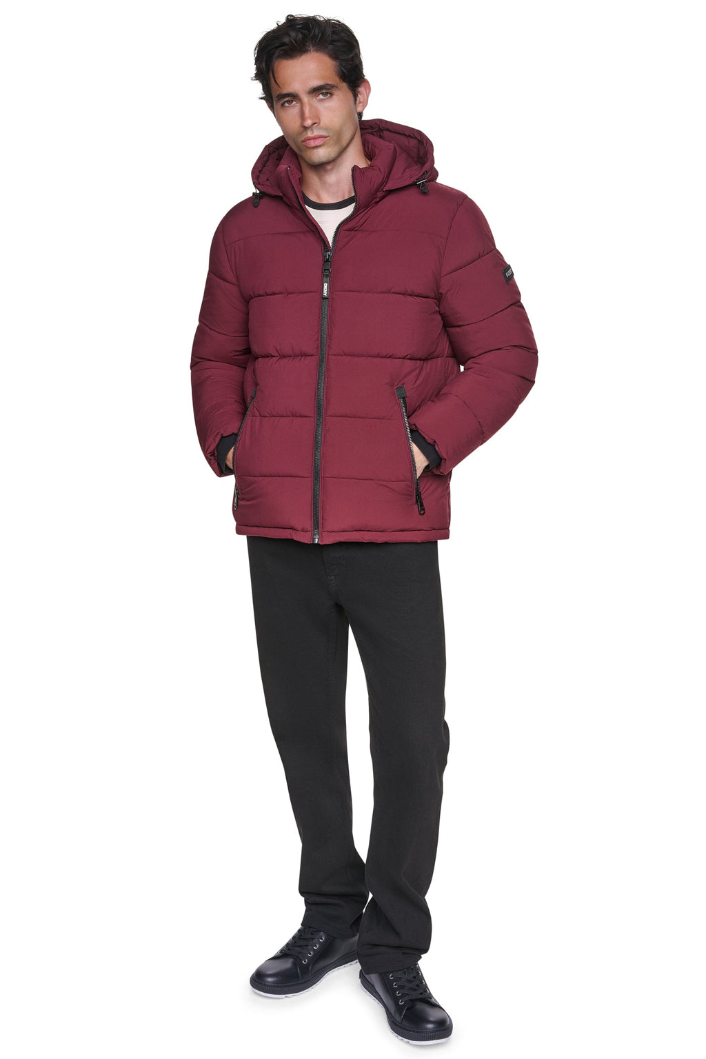HEAVY WEIGHT HOODED PUFFER