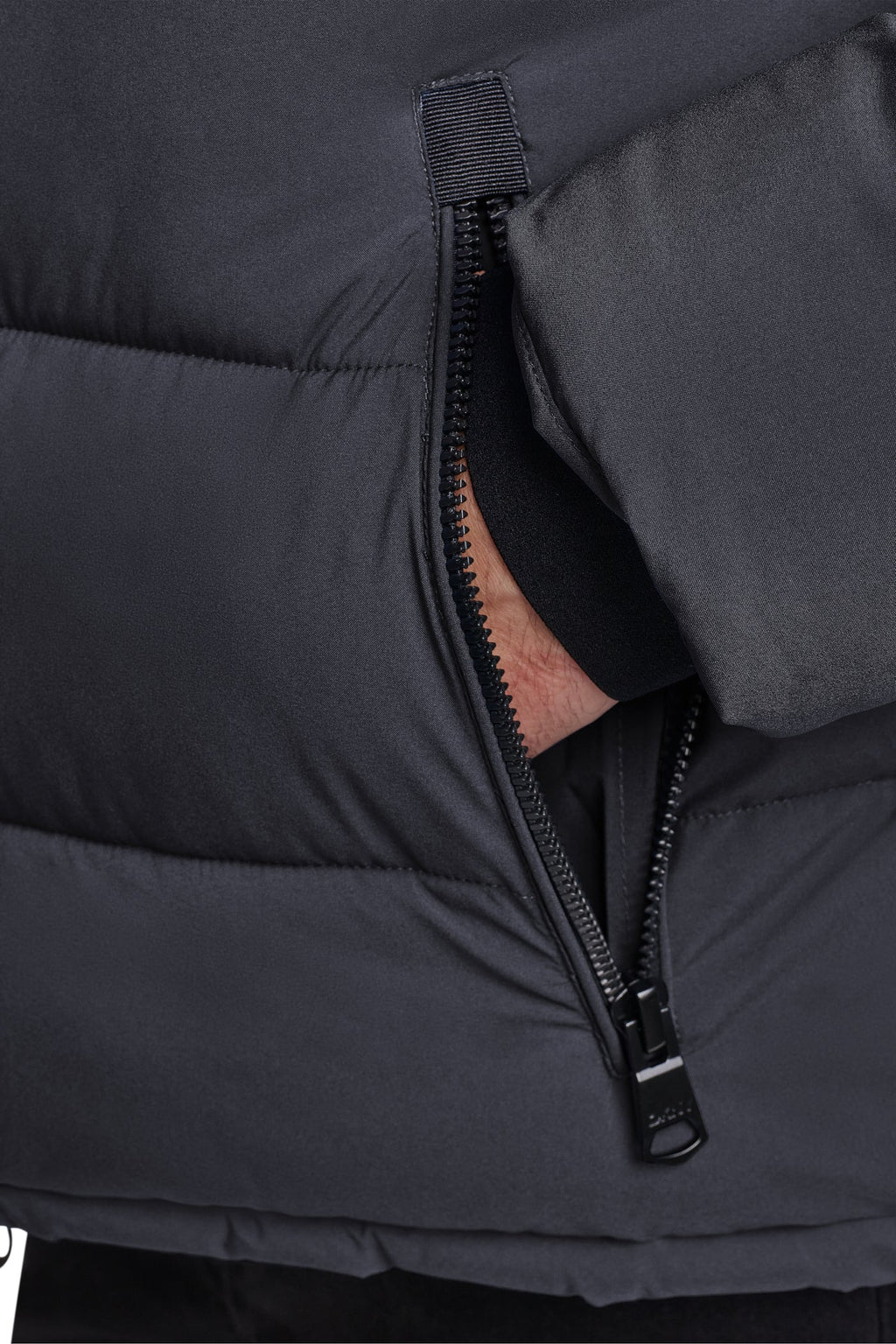 HEAVY WEIGHT HOODED PUFFER