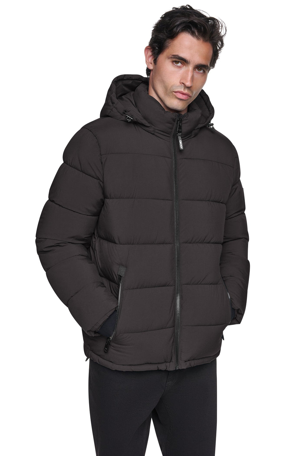 HEAVY WEIGHT HOODED PUFFER
