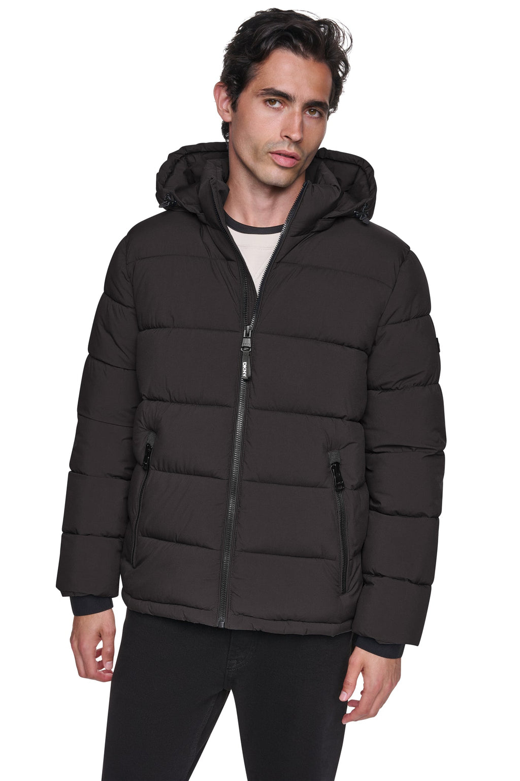 HEAVY WEIGHT HOODED PUFFER