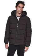 HEAVY WEIGHT HOODED PUFFER