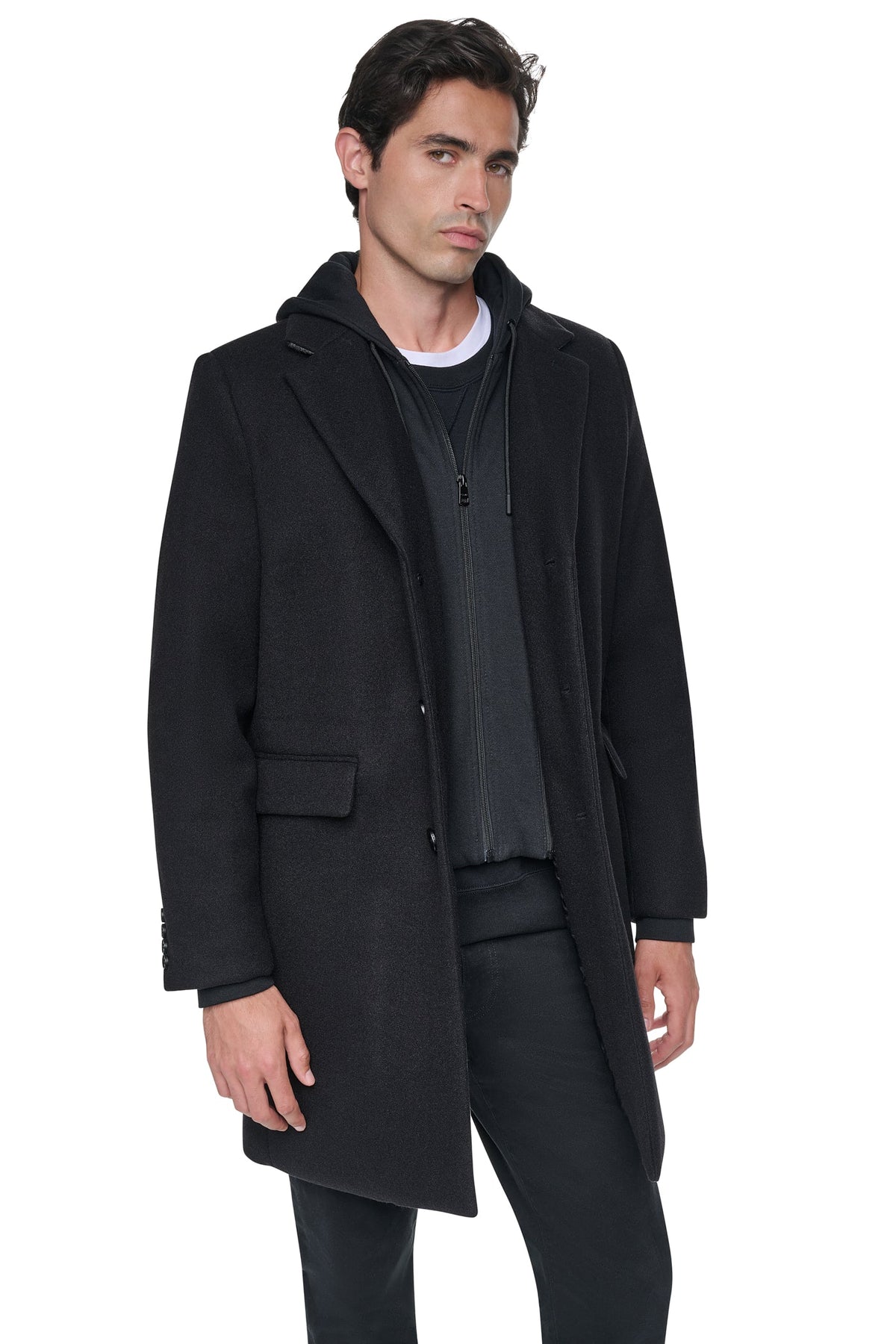 FAUX WOOL COAT