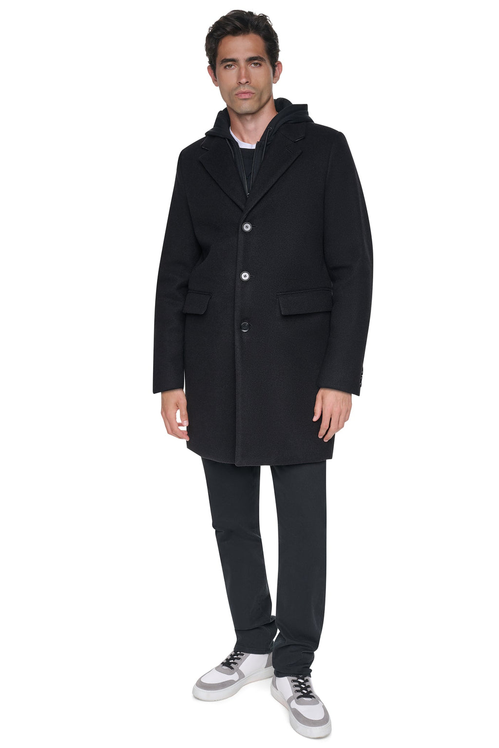 FAUX WOOL COAT
