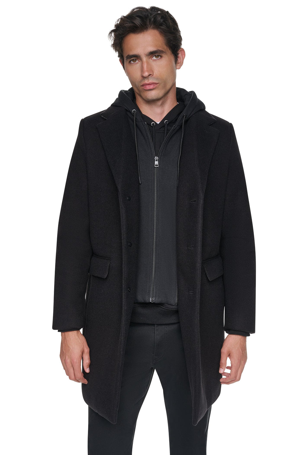 FAUX WOOL COAT