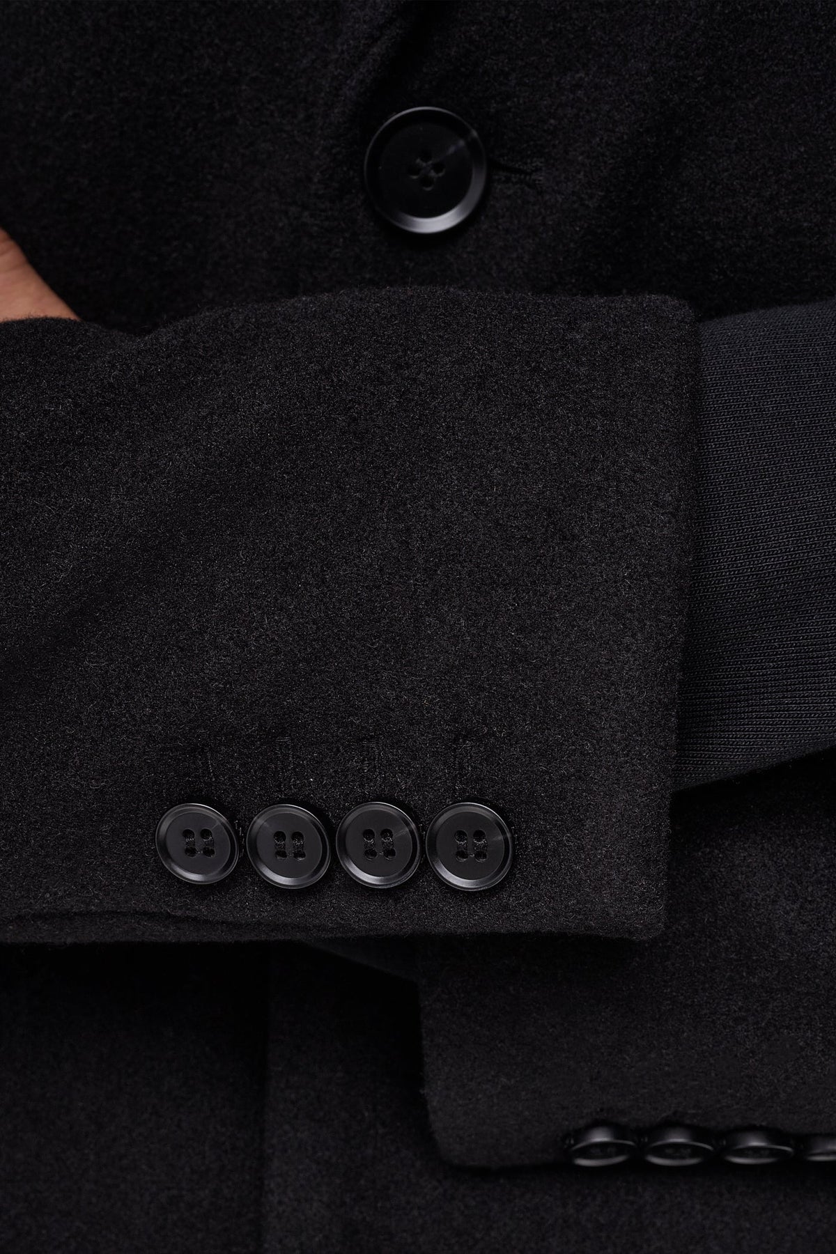 FAUX WOOL COAT