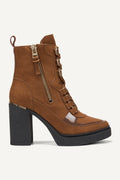 TOIA LACE-UP PLATFORM BOOTIE