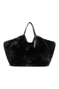PAULA LARGE FAUX FUR TOTE