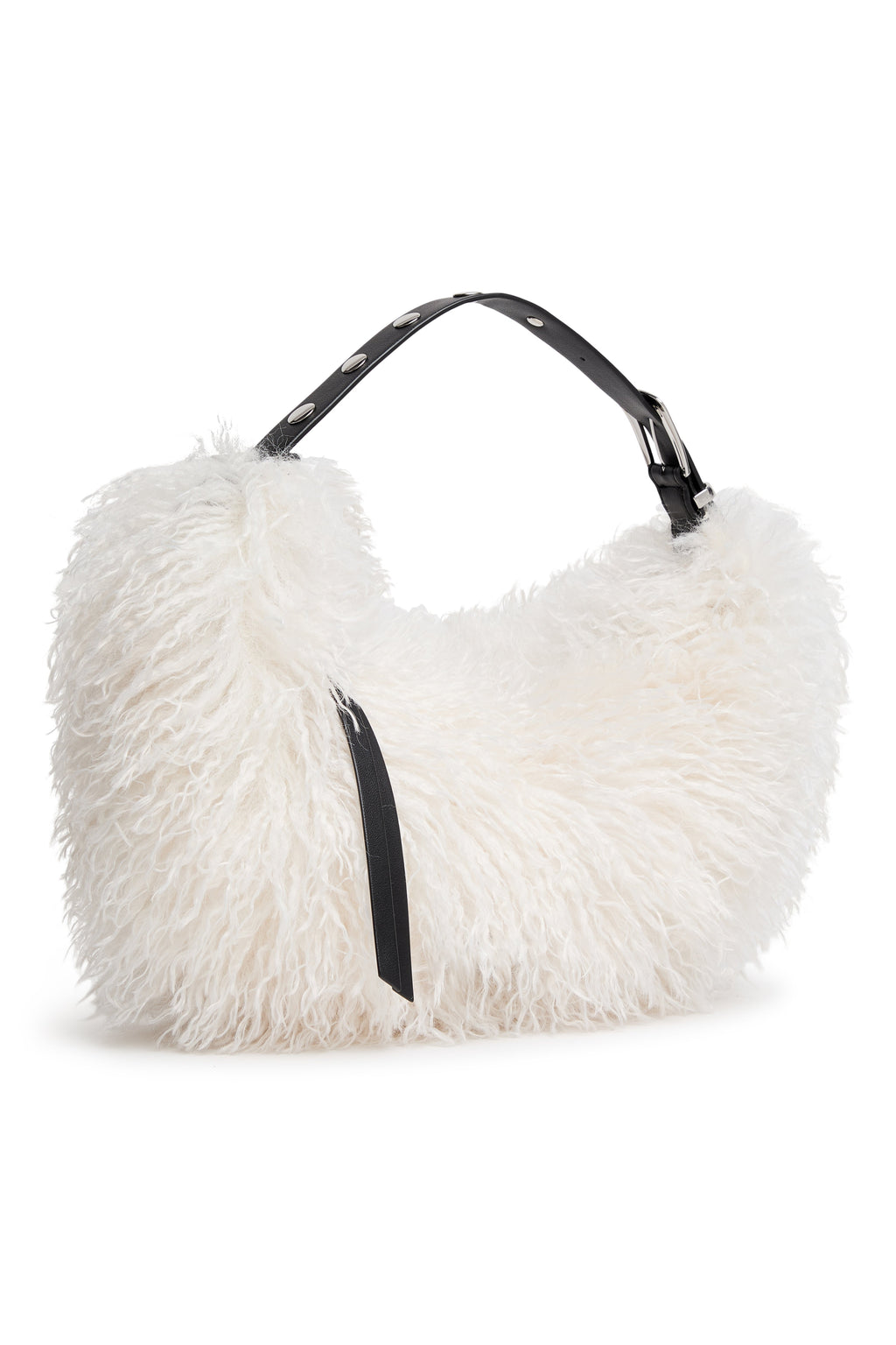 RANNA FAUX FUR LARGE HOBO BAG